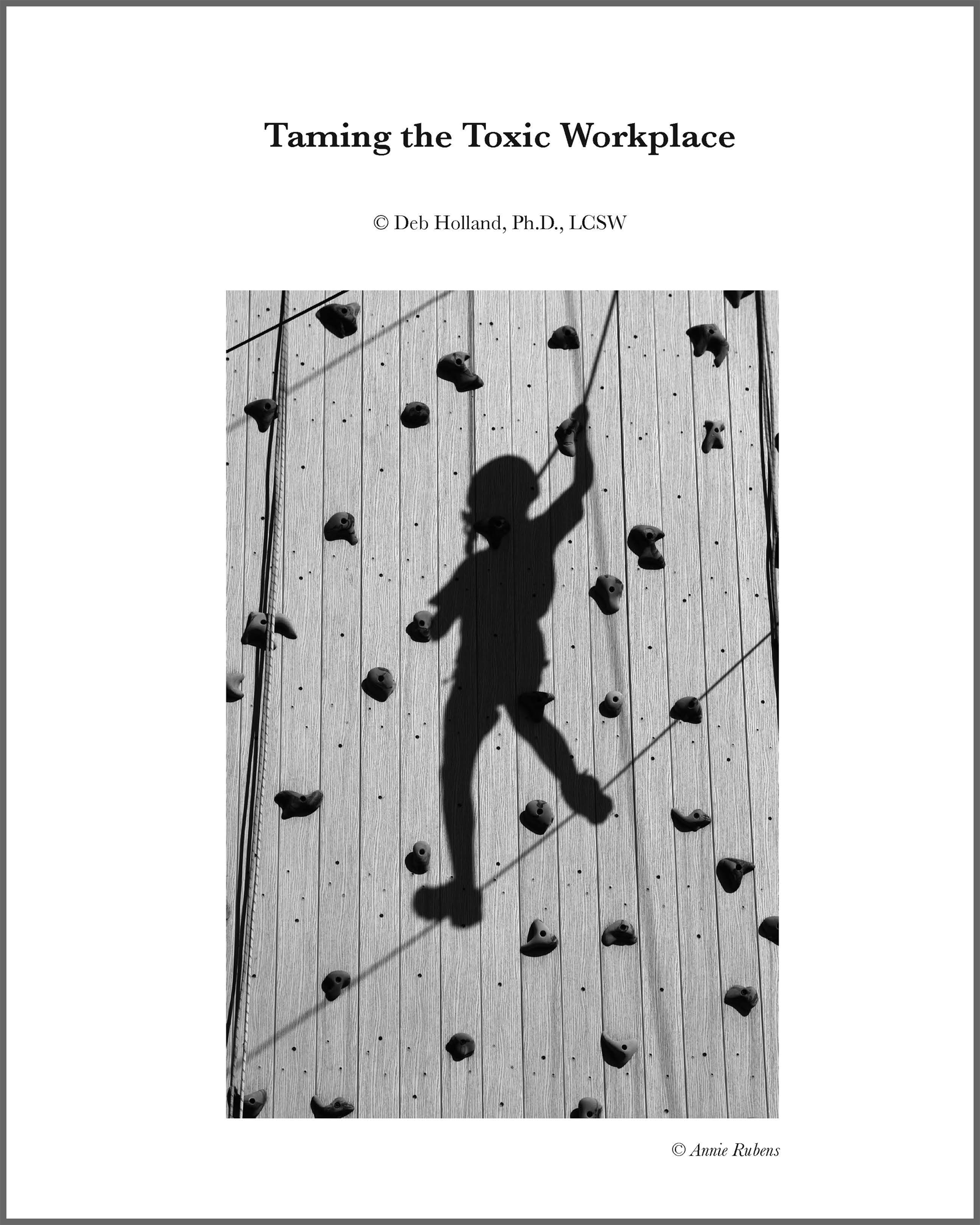 Taming the Toxic Workplace